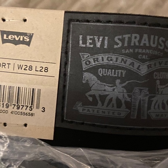 Levi 311 Shaping Skinny Black Jeans  W28 L28 - Picture 5 of 6